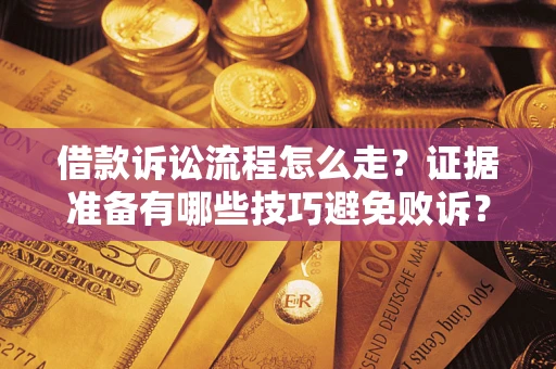 北京借款诉讼流程怎么走？证据准备有哪些技巧避免败诉？