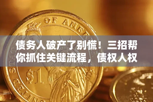 北京债务人破产了别慌！三招帮你抓住关键流程，债权人权益不再缩水