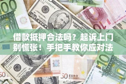 北京借款抵押合法吗？起诉上门别慌张！手把手教你应对法律程序